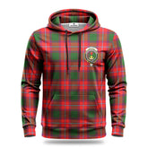 Rattray Modern Tartan Crest Hoodie